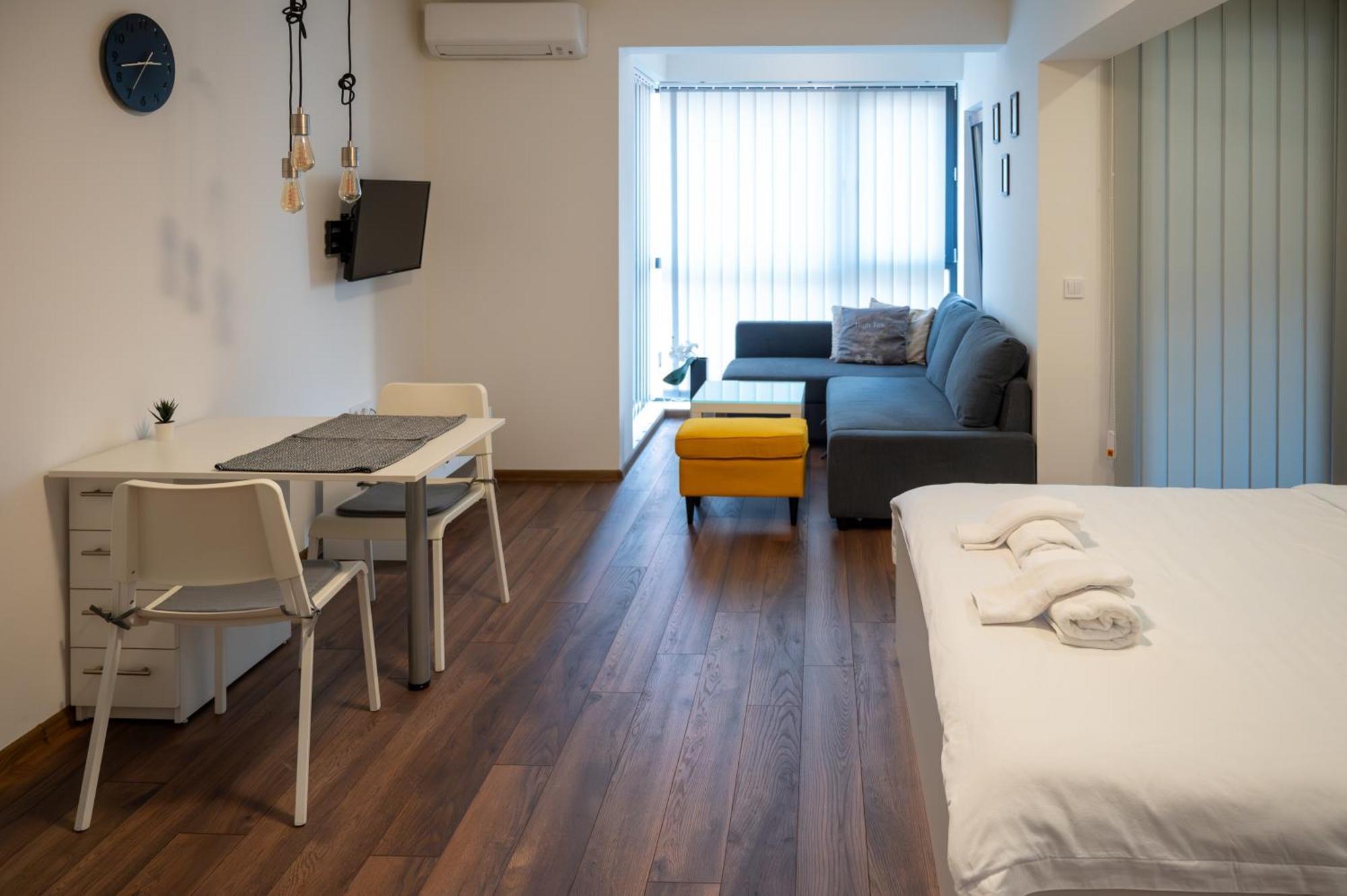 Bright Studio In The City Center Sofia Buitenkant foto